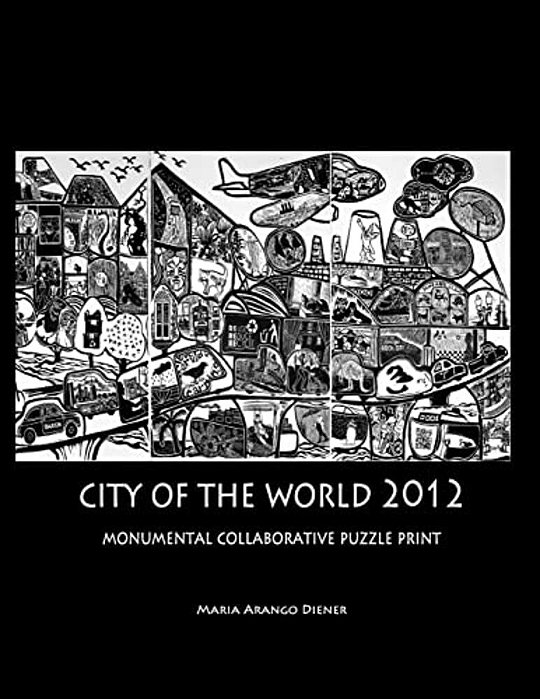 City Of The World 2012: Monumental Collaborative Puzzle Print-..
