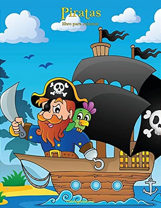 Piratas Libro Para Colorear 1-..