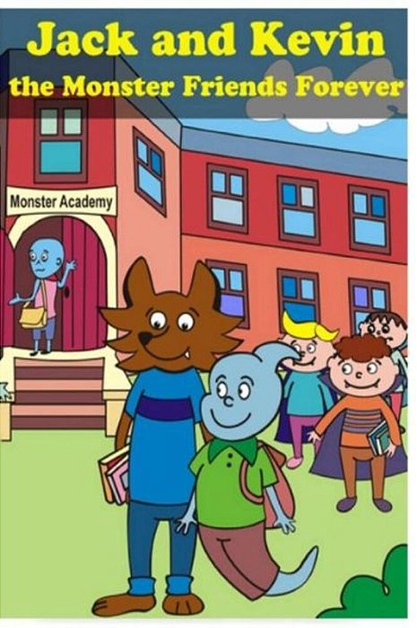 Jack And Kevin - The Monster Friends Forever With Cute Illustrations-..
