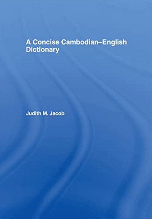 A Concise Cambodian-English Dictionary-..