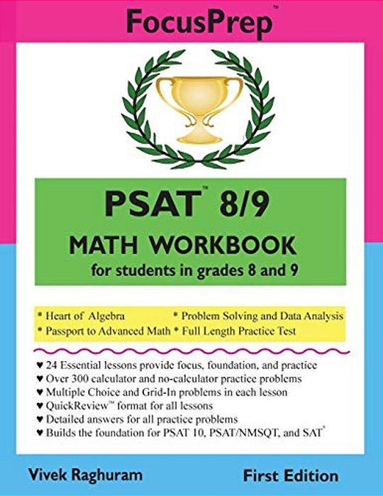 Psat 8/9 Math Workbook: For Students In Grades 8 And 9. -..