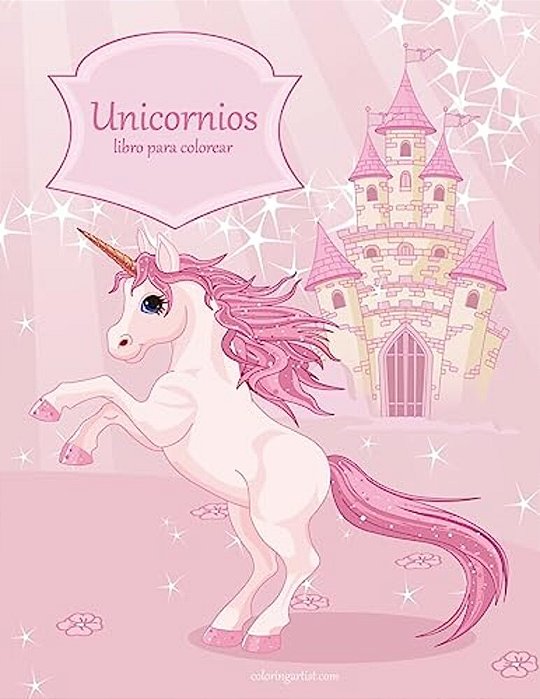 Unicornios Libro Para Colorear 1-..