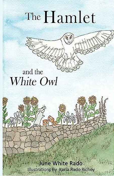 The Hamlet And The White Owl: - Black & White Illustrations-..
