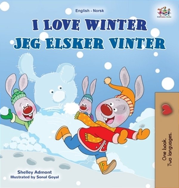 I Love Winter (English Norwegian Bilingual Book For Kids)-..