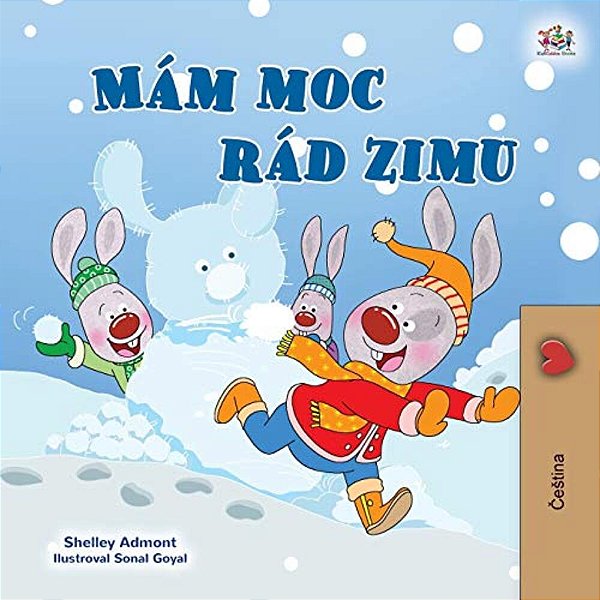 I Love Winter (Czech Children's Book)-..