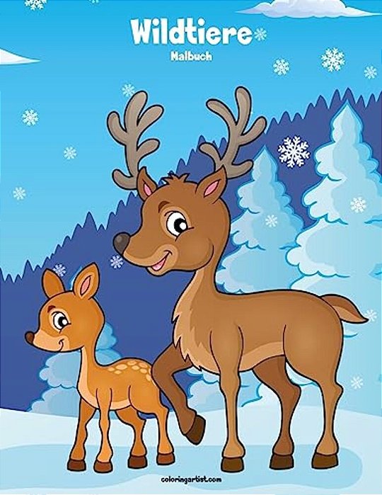 Wildtiere-Malbuch 1-..