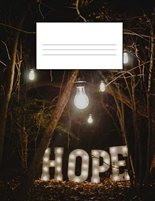 Hope Story Paper Book - Fill With Hope: Story Paper Book-..