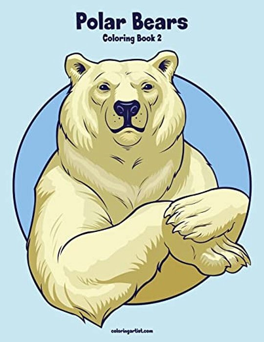 Polar Bears Coloring Book 2-..