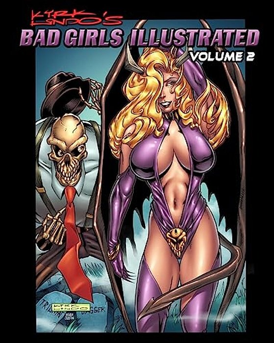 Kirk Lindo's Bad Girls Illustrated V2-..