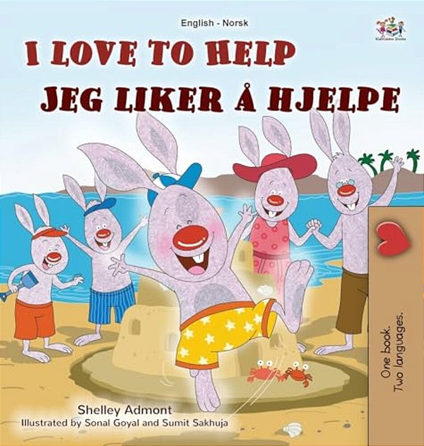 I Love To Help (English Norwegian Bilingual Children's Book)-..