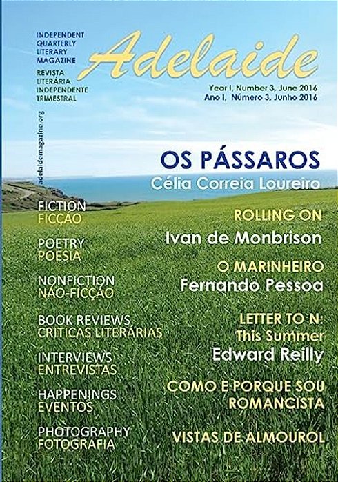 Adelaide Literary Magazine: Number 3, Summer 2016-..