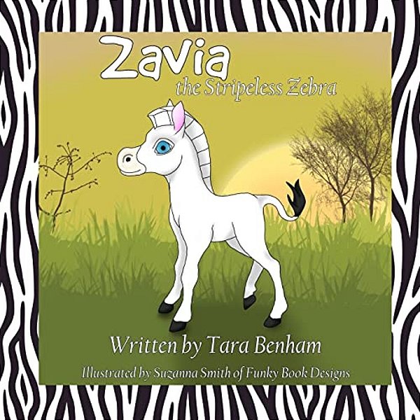 Zavia The Stripeless Zebra-..