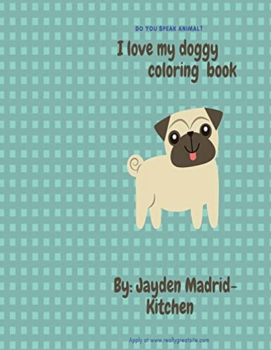 I Love My Doggy Coloring Book-..