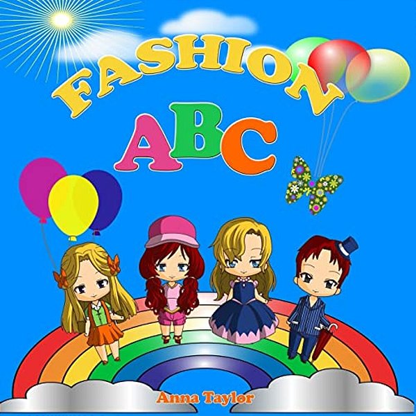 Fashion Abc. Alphabet Book & Clothes Vocabulary: Kids Alphabet Abc Books For Kids And Kindergarten Children-..