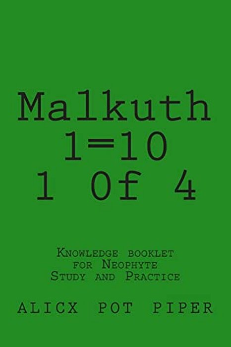 Malkuth 110 1 0F 4: Knowledge Booklet-..
