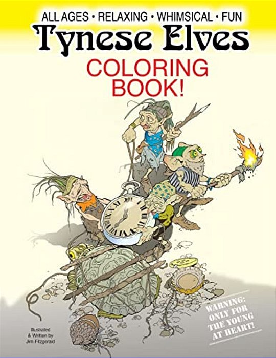 Tynese Elves Coloring Book-..