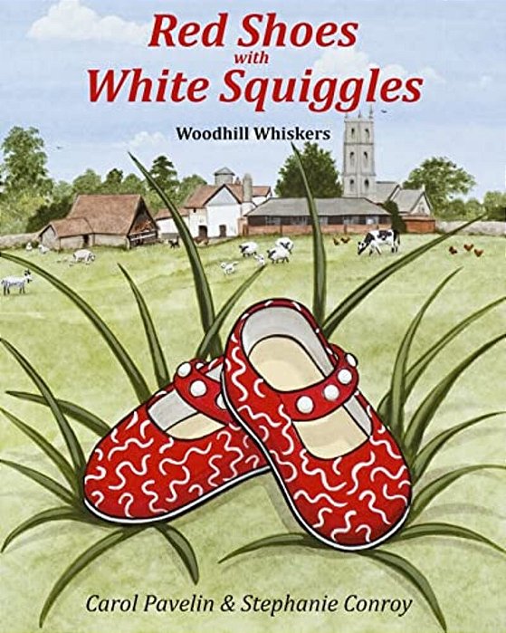 Red Shoes With White Squiggles: Woodhill Whiskers-..