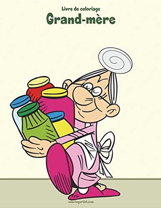 Livre De Coloriage Grand-Mère 1-..
