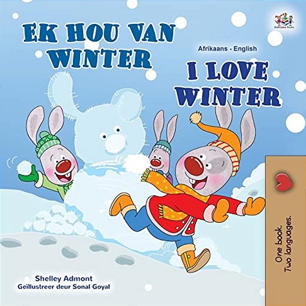I Love Winter (Afrikaans English Bilingual Children's Book)-..