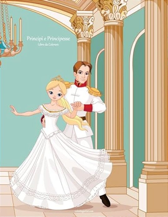 Principi E Principesse Libro Da Colorare 1-..