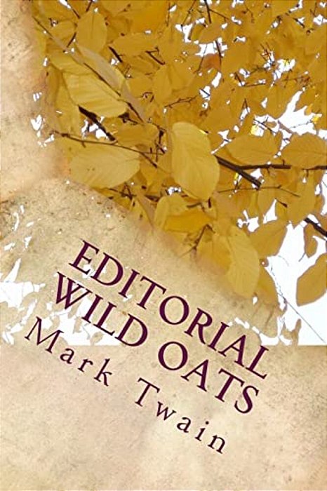 Editorial Wild Oats-..