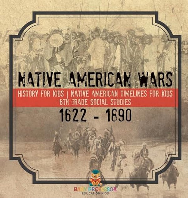 Native American Wars 1622 - 1890 - History For Kids Native American Timelines For Kids 6Th Grade Social Studies-..