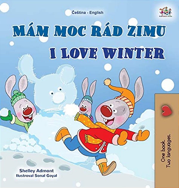 I Love Winter (Czech English Bilingual Book For Kids)-..