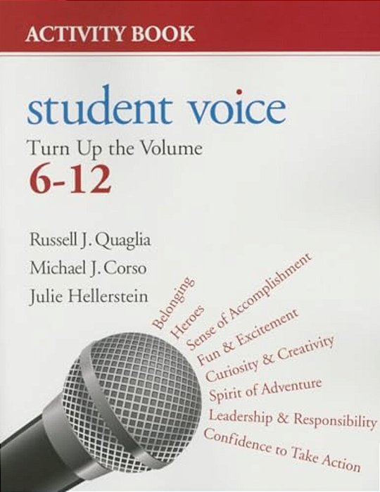Student Voice: Turn Up The Volume, 6-12 Activity Book-..