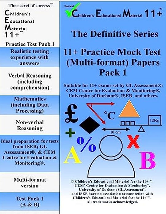 11+ Practice Mock Pack 1-..