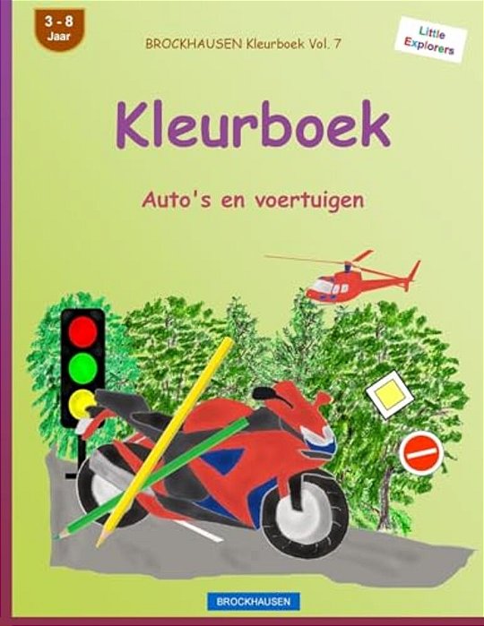 Brockhausen Kleurboek Vol. 7 - Kleurboe: Auto's En Voertuigen-..