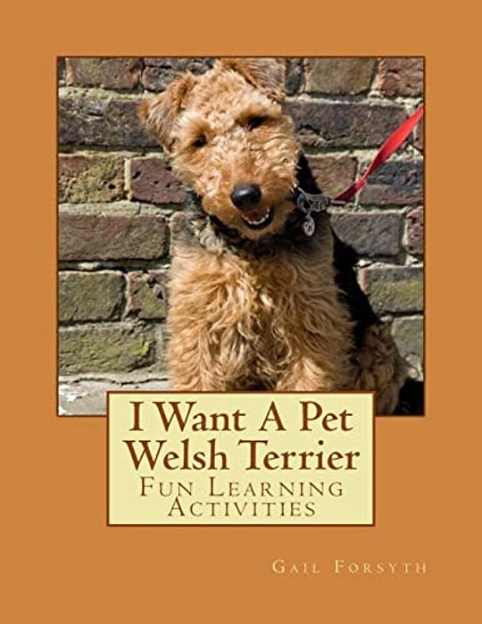 I Want A Pet Welsh Terrier: Fun Learning Activities-..