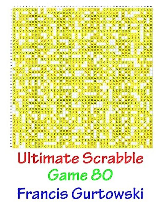 Ultimate Scrabble Game 80-..