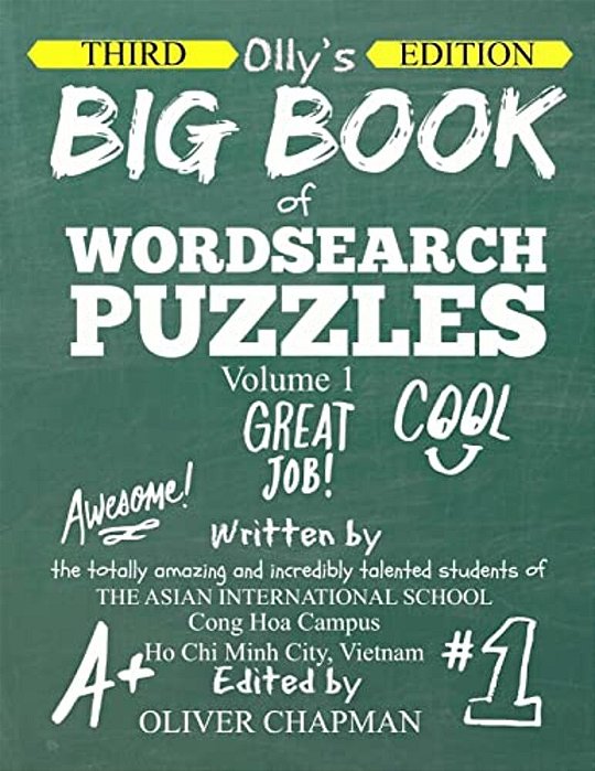 Olly's Big Book Of Wordsearch Puzzles - Volume 1 Third Edition-..