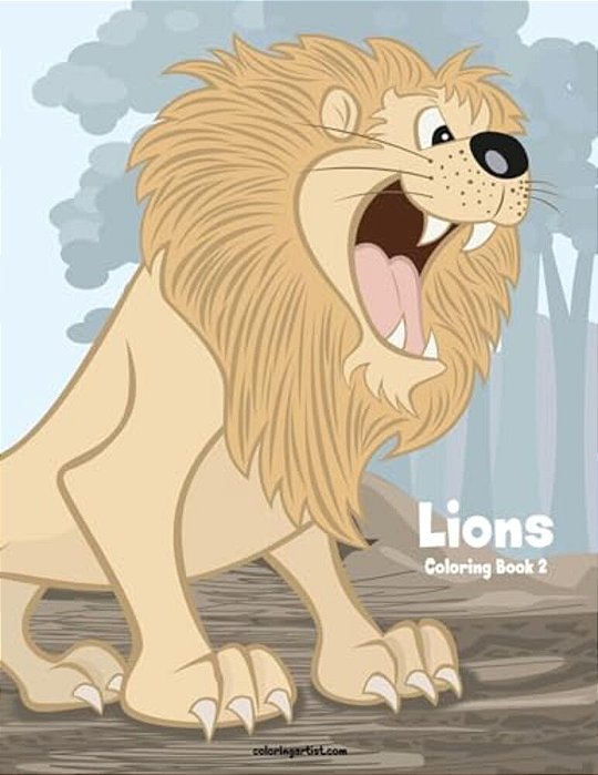 Lions Coloring Book 2-..