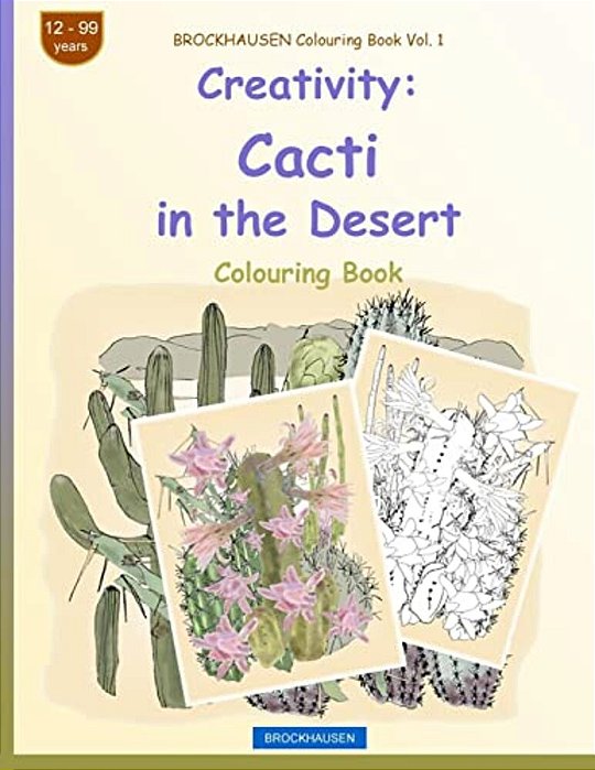 Brockhausen Colouring Book Vol. 1 - Creativity: Cacti In The Desert-..