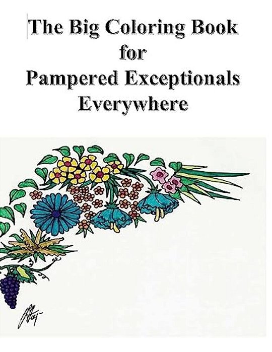 The Big Coloring Book For Pampered Exceptionals Everywhere-..