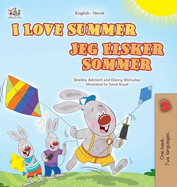 I Love Summer (English Norwegian Bilingual Children's Book)-..