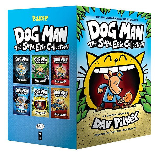Dog Man: The Supa Epic Collection: From The Creator Of Captain Underpants (Dog Man #1-6 Box Set)-..