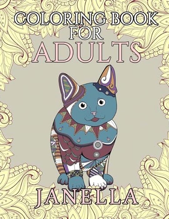 Coloring Book For Adults: Loving Nature-..