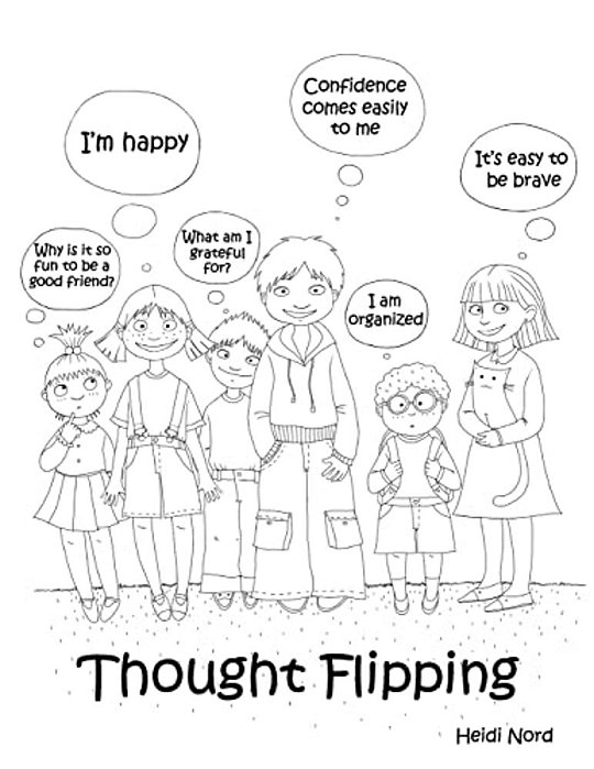 Thought Flipping: Flip Your Thoughts Upside Down, Flip Your Life Around!-..