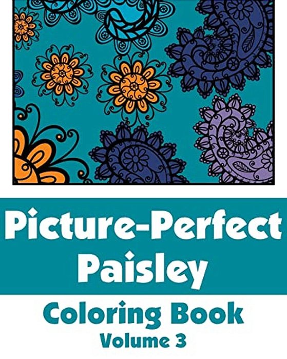 Picture-Perfect Paisley Coloring Book (Volume 3)-..