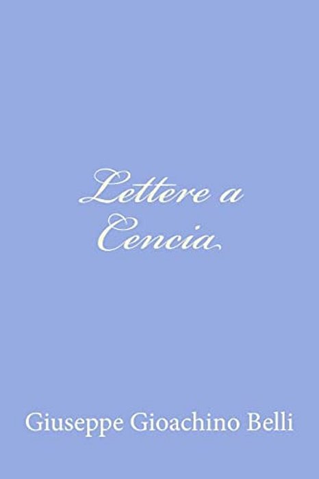 Lettere A Cencia-..