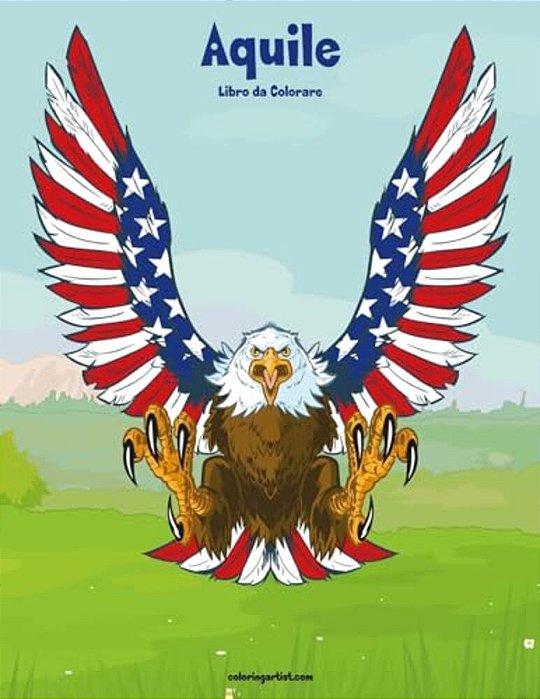 Aquile Libro Da Colorare 1-..