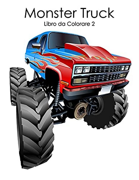 Monster Truck Libro Da Colorare 2-..