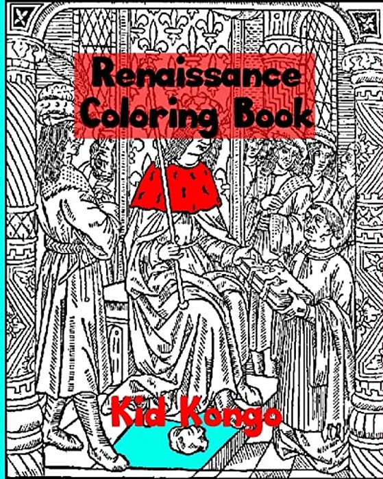 Renaissance Coloring Book-..