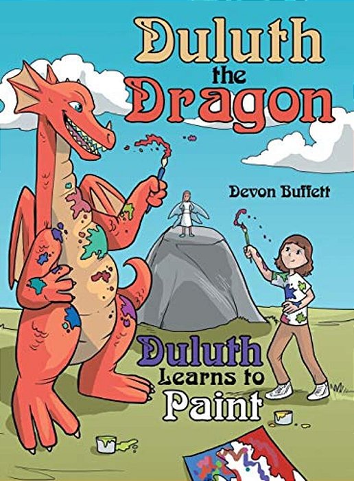 Duluth The Dragon: Duluth Learns To Paint-..