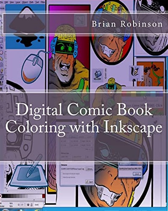 Digital Comic Book Coloring With Inkscape-..