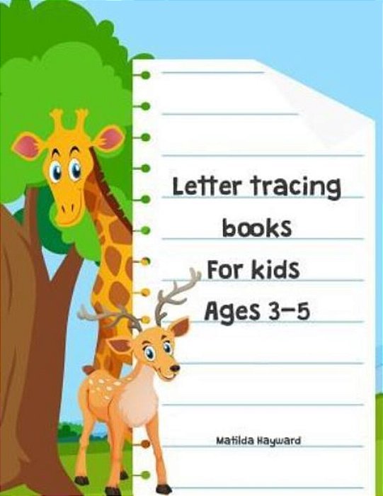Letter Tracing Books For Kids Ages 3-5: Handwriting Printing Workbook, Coloring Alphabet (Pre-Kinder, Kindergarten)-..