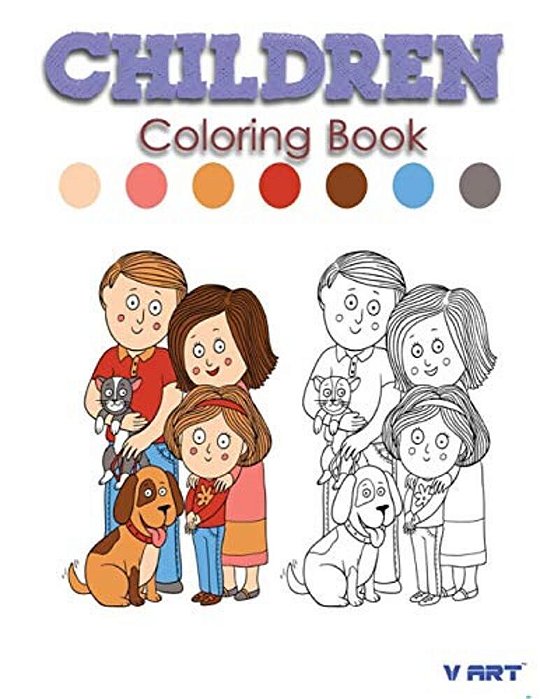 Children Coloring Book: Activity Coloring Books For Kids-..