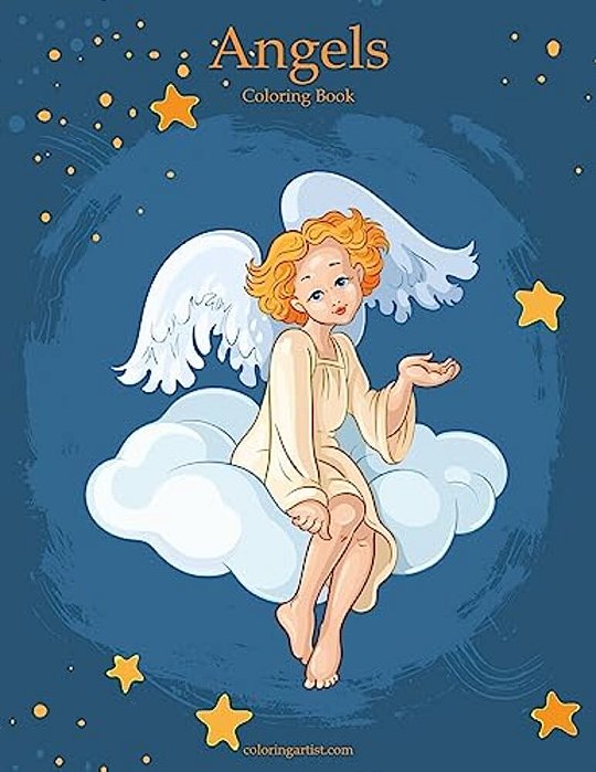 Angels Coloring Book 1-..